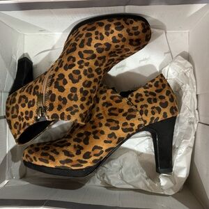 Leopard low boots XAppeal